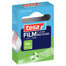 tesafilm CLEAR RECYCLED, 10 m x 15 mm, transparent, 1 rolă