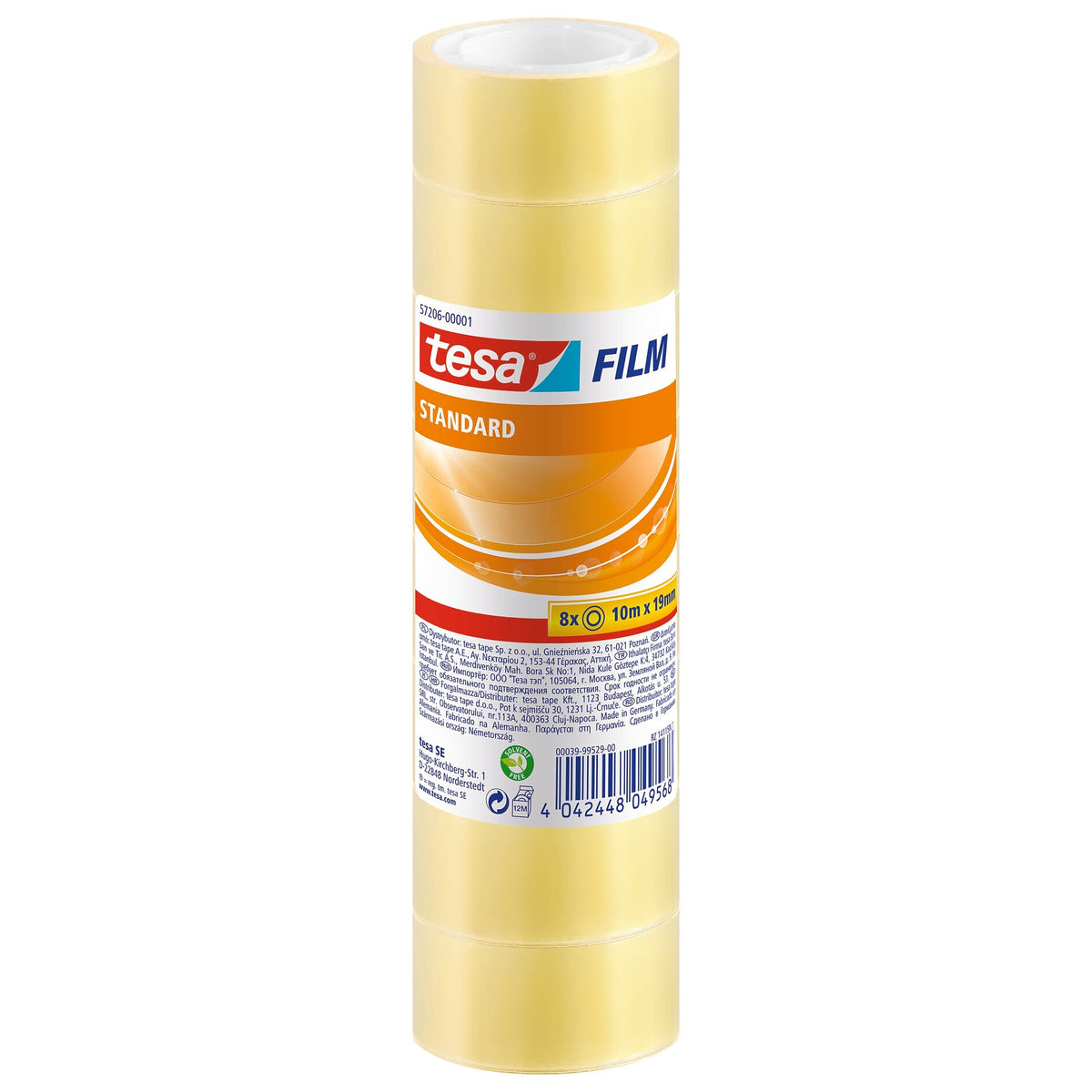 tesafilm standard, transparent 10 m x 19 mm