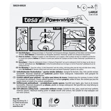 tesa Powerstrips Deckenhaken, weiß