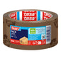 tesapack STRONG RECYCLED Klebeband, 66 m x 50 mm mit Druck, braun