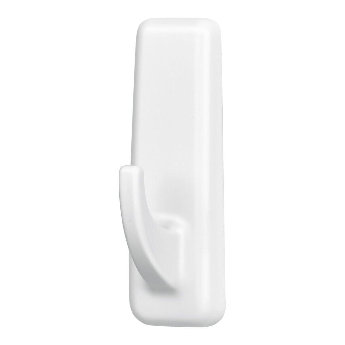 tesa Powerstrips Selbstklebende Haken, XL Eckig, weiß