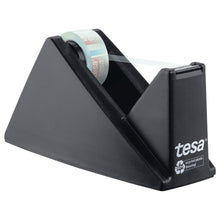 Dispenser de birou tesa DESK DISPENSER ECONOMY RECYCLED cu bandă tesafilm CRYSTAL RECYCLED, transparentă