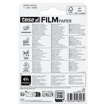 tesafilm PAPER, transparent, în ambalaj blister, 33 m x 19 mm