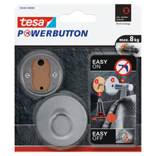 tesa Powerbutton Haken Premium edelstahl