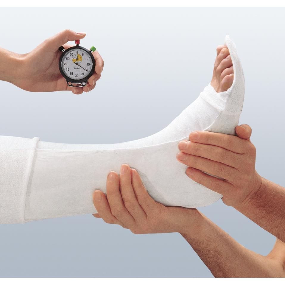 Biplatrix, Schnellgipslongetten, 4-fach – im Einsatz