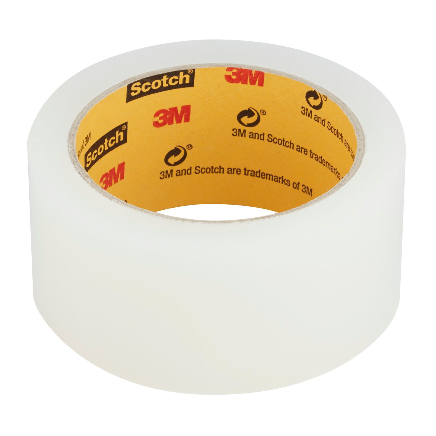 Eine Rolle Scotch® Extremium™ INVISIBLE Hochleistungs-Klebeband (20 m x 48 mm, 1 Rolle) von 3M Deutschland GmbH, unbenutzt mit einem gelben Etikett mit Scotch- und 3M-Logos auf weißem Hintergrund.