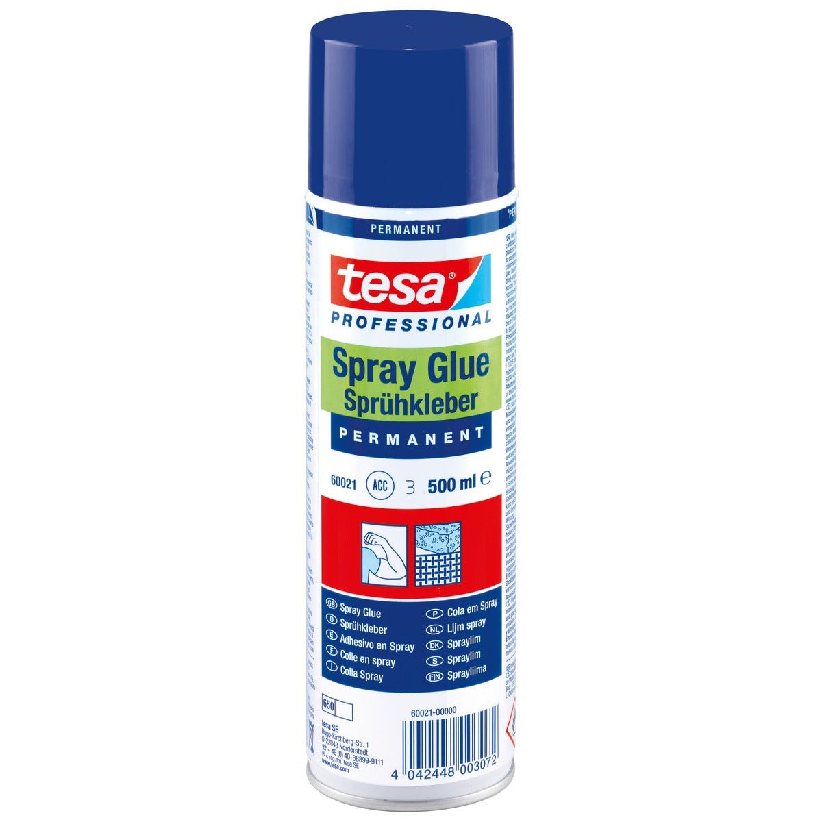 Adeziv spray tesa PERMANENT, 500 ml