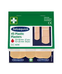 Plasturi din material sintetic, 45 buc./reîncărcare  | Pachet (45 buc.)