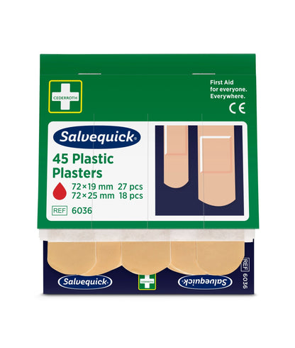 Plasturi din material sintetic, 45 buc./reîncărcare  | Pachet (45 buc.)