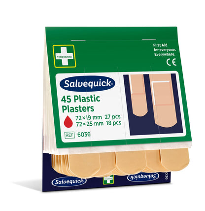 Plasturi din material sintetic, 45 buc./reîncărcare  | Pachet (45 buc.)