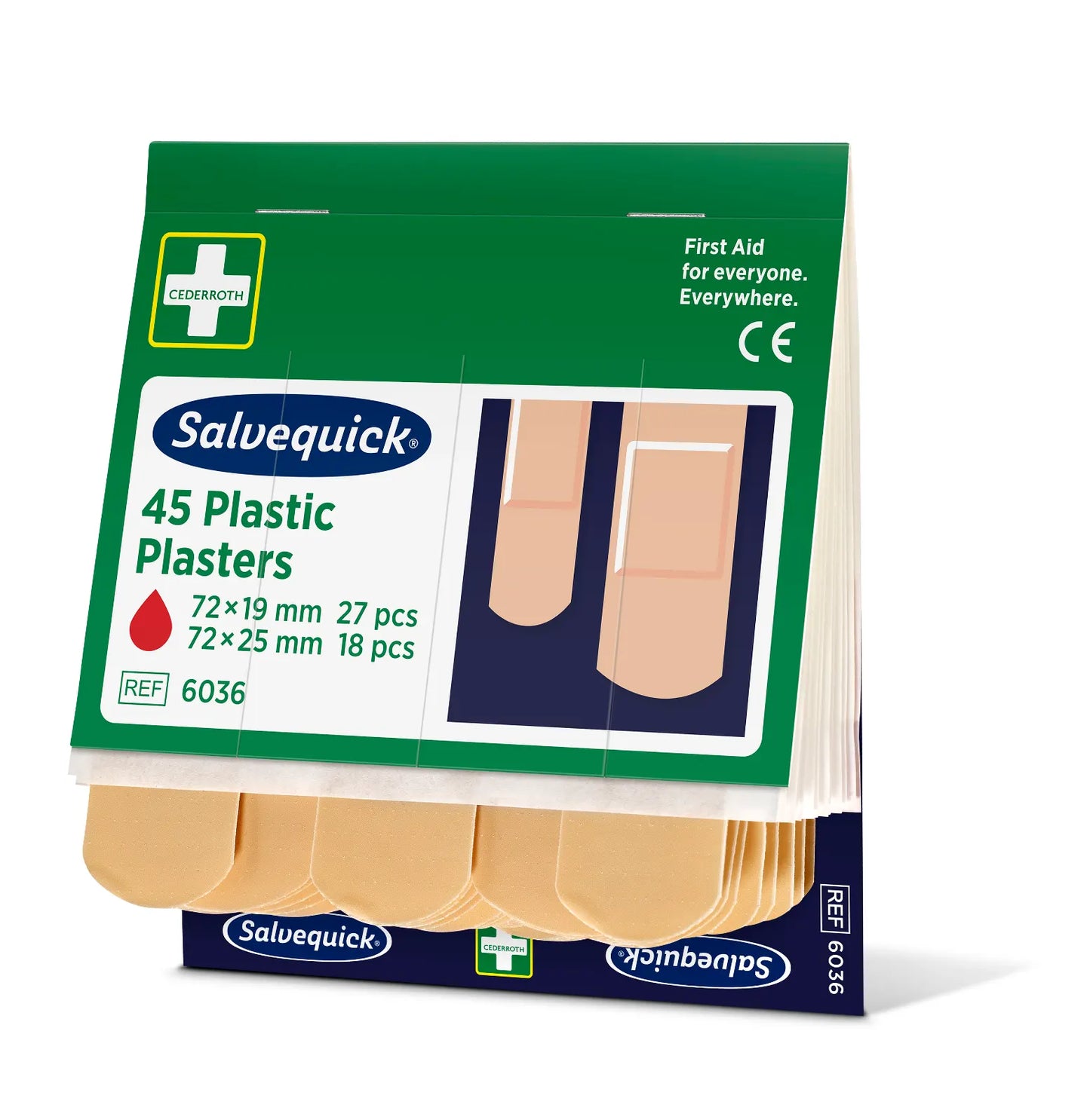Plasturi din material sintetic, 45 buc./reîncărcare  | Pachet (45 buc.)