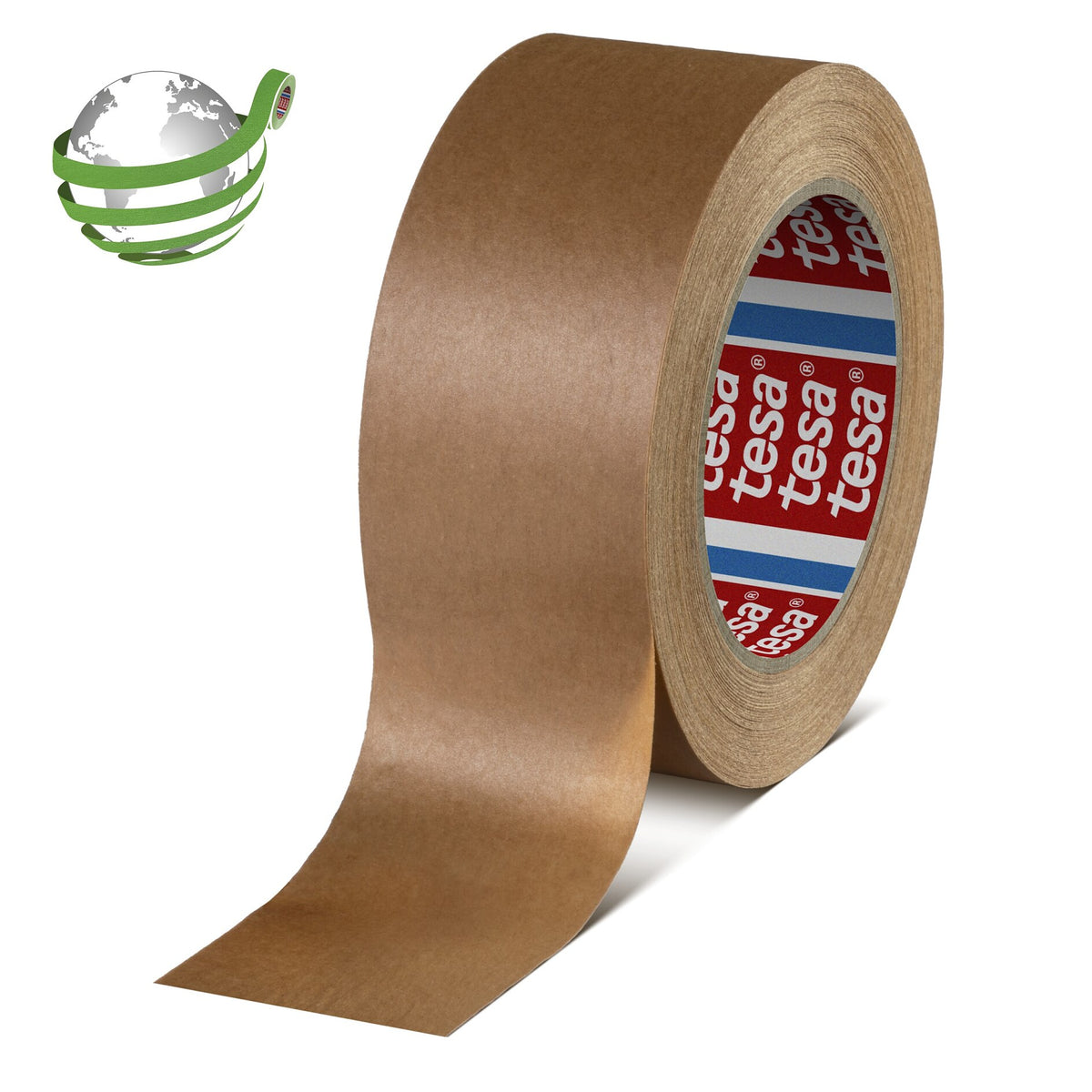 tesa 60408 biobasiertes Verpackungsklebeband, 50 m x 50 mm, braun