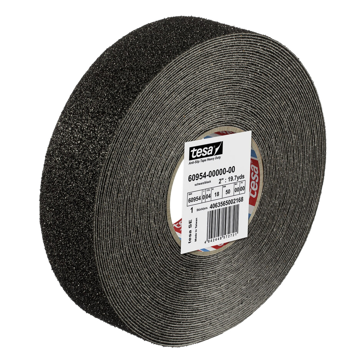 tesa 60954 Anti-Rutschband extra stark, 18 m x 50 mm schwarz