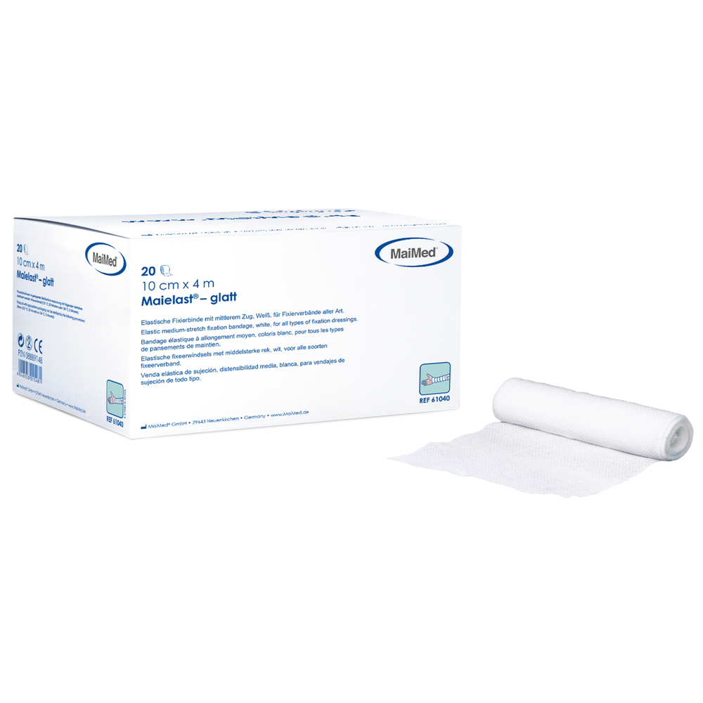 Bandaje elastice de fixare Maielast-netede, 20 buc/cutie