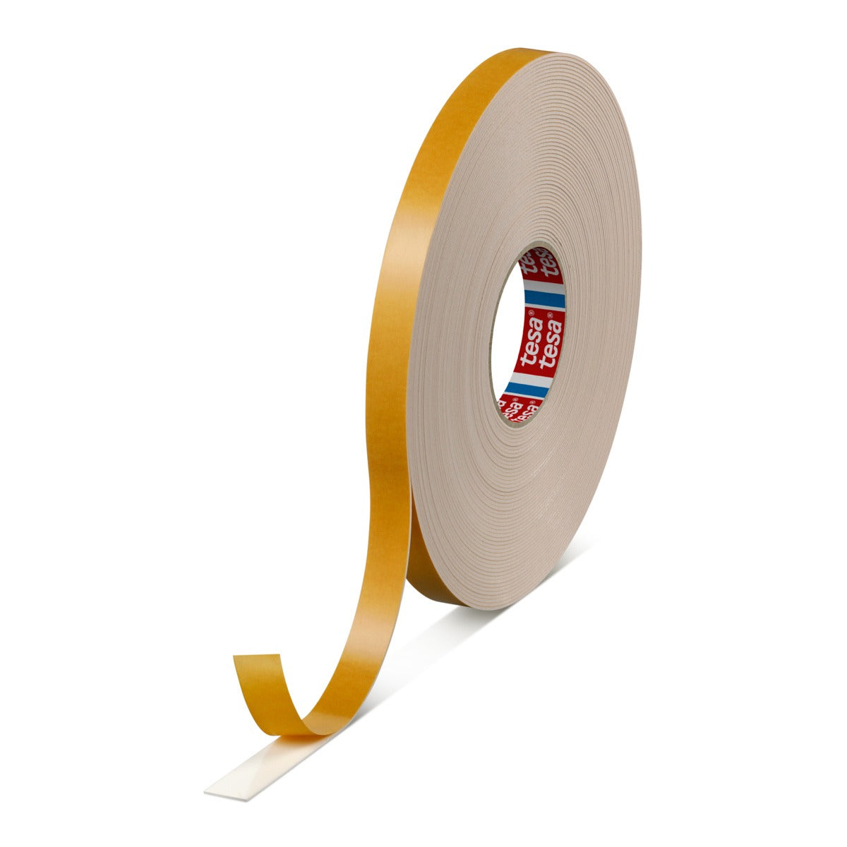 tesafix 62936 PE-Schaumstoffklebeband, weiß 25 m x 19 mm