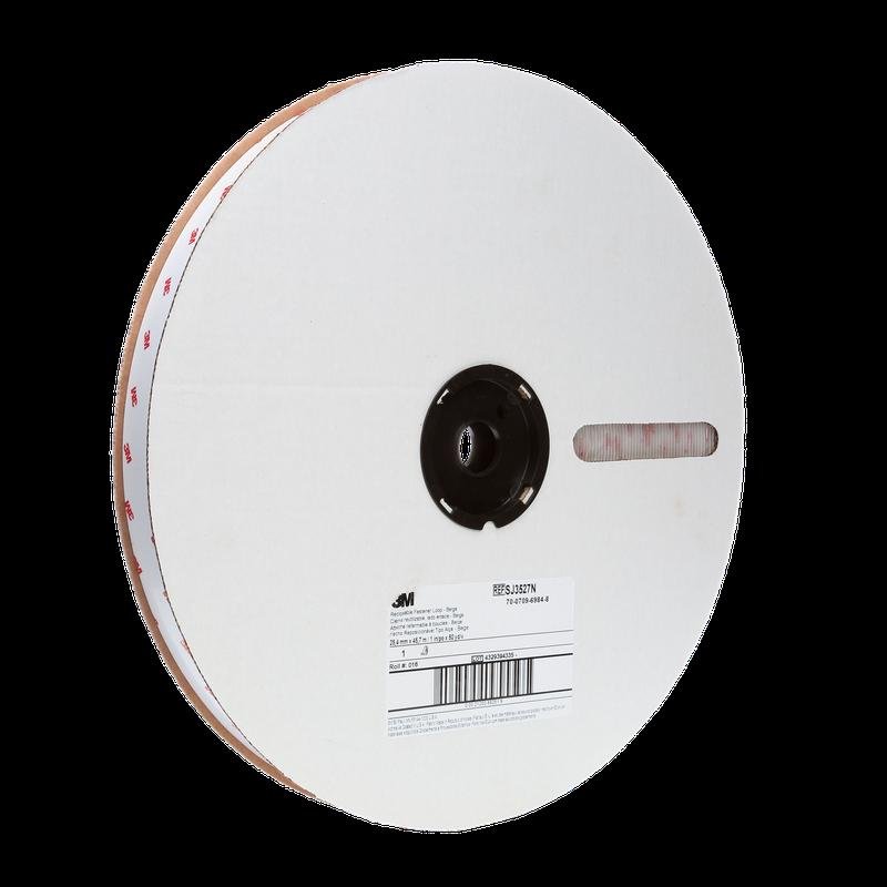 3M™ Loop Tape SJ3527N Black - Elemente de fixare cu velcro detașabile