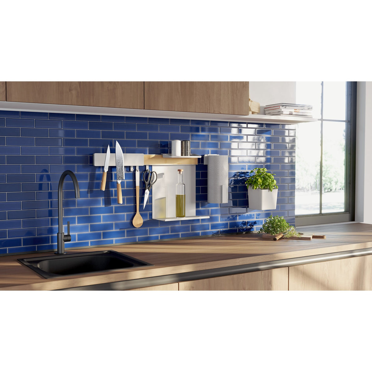tesa Küchenorganizer Kombi Set L – Anwendung