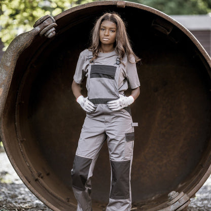 NITRAS MOTION TEX LIGHT, salopete, gri/negru