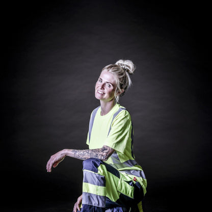 NITRAS MOTION TEX VIZ, tricou de mare vizibilitate