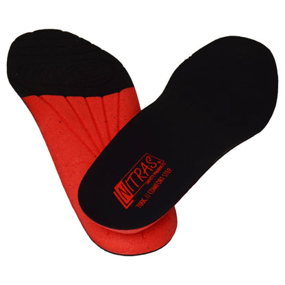 NITRAS COMFORT STEP, branț, negru / roșu