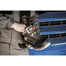 NITRAS COMFORT STEP, branț, negru / roșu