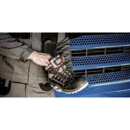 NITRAS ERGO STEP HIGH, branț semiortopedic, negru/galben