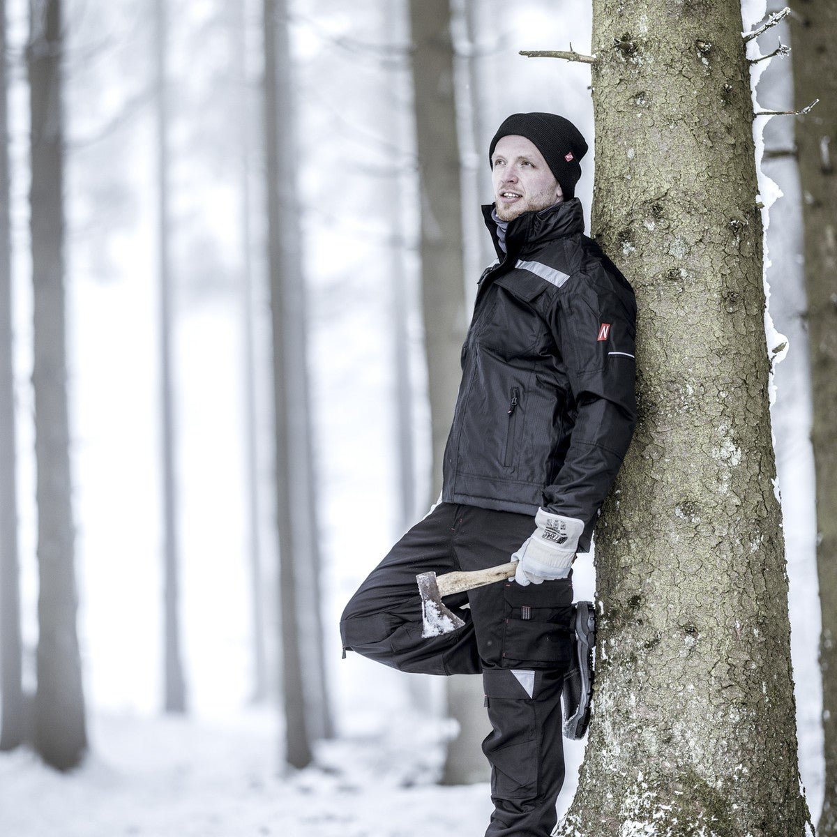 NITRAS MOTION TEX PLUS, parka, negru