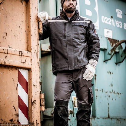 NITRAS MOTION TEX PLUS, parka, antracit / negru