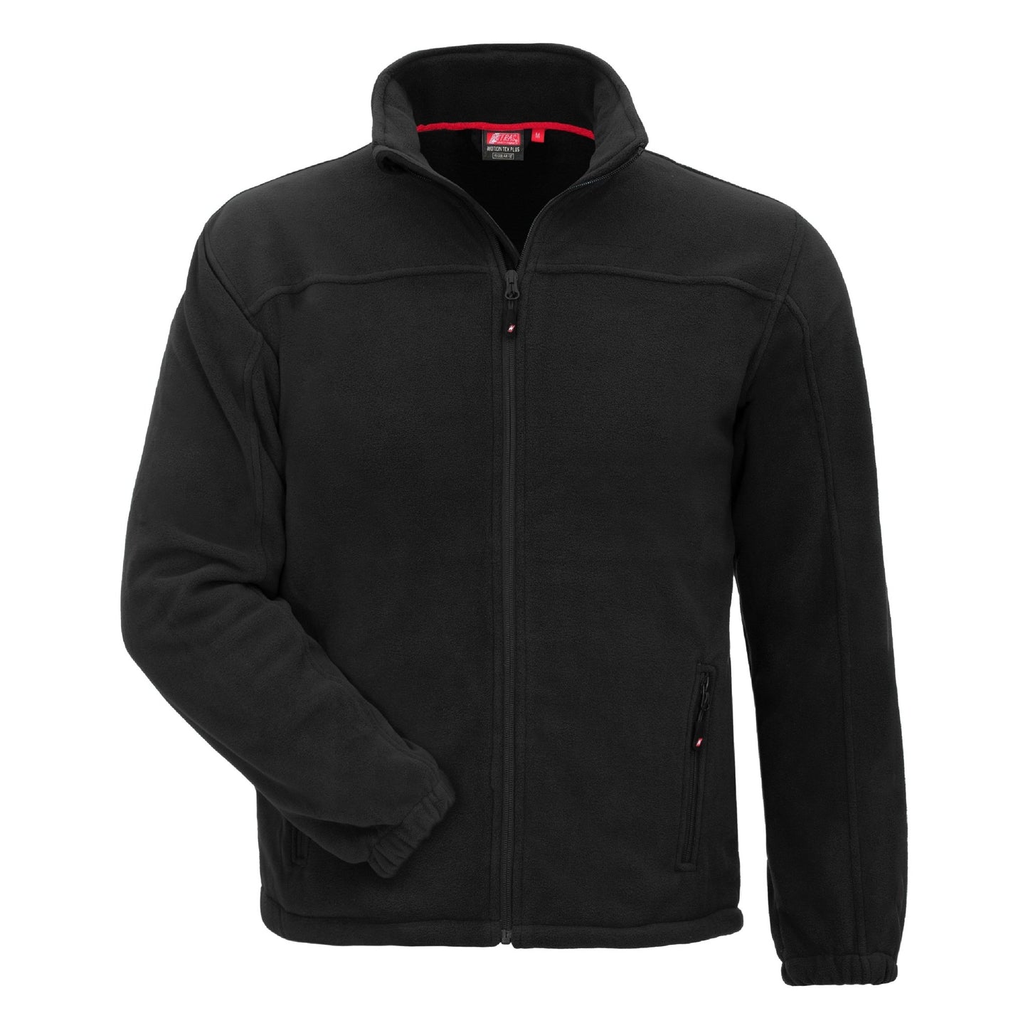NITRAS MOTION TEX PLUS, jachetă fleece, neagră