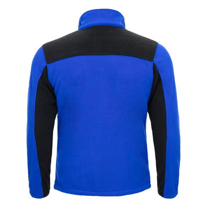 NITRAS MOTION TEX PLUS, jachetă fleece, albastru regal / negru