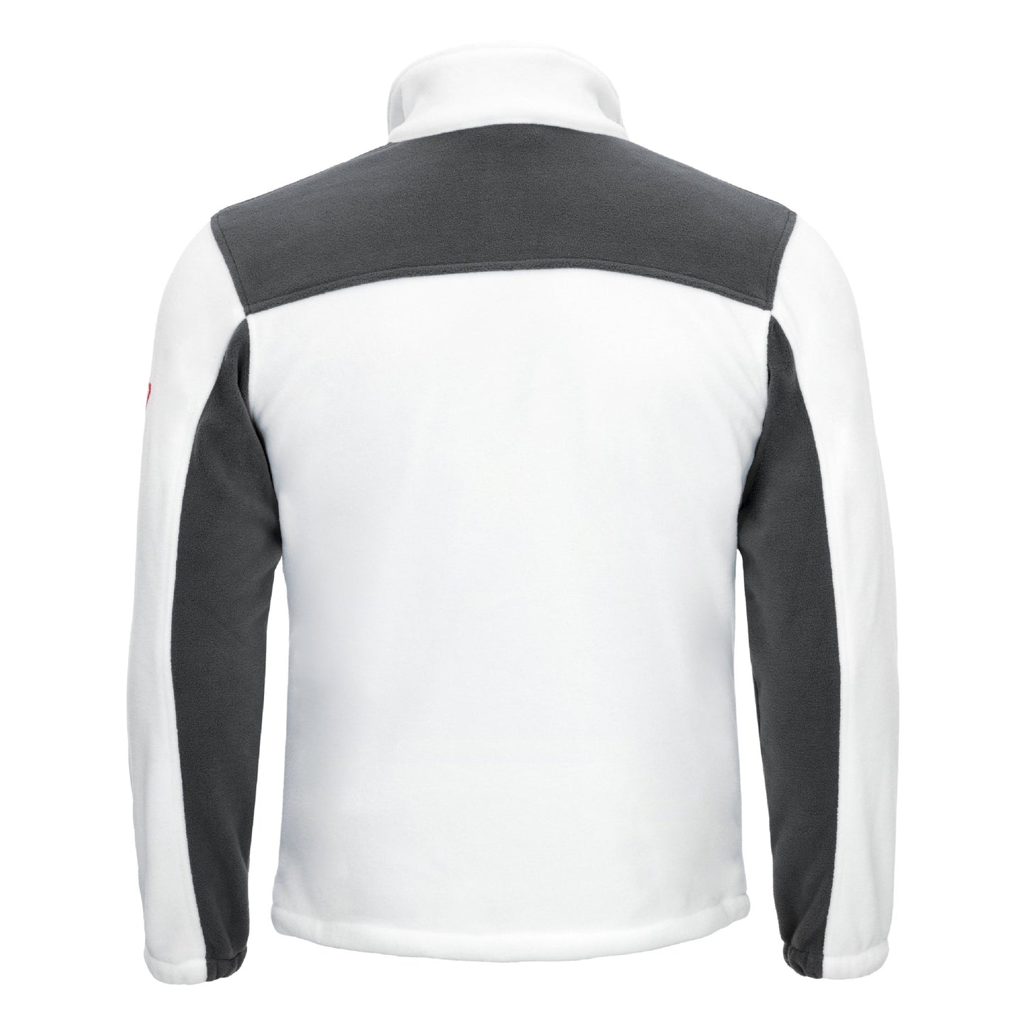 NITRAS MOTION TEX PLUS, jachetă fleece, alb/gri