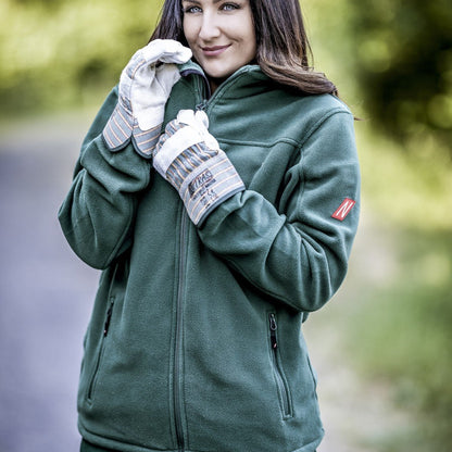 NITRAS MOTION TEX PLUS, jachetă fleece, verde