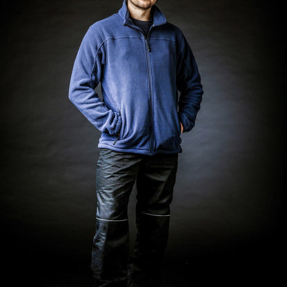 NITRAS MOTION TEX PLUS, geacă fleece, bleumarin