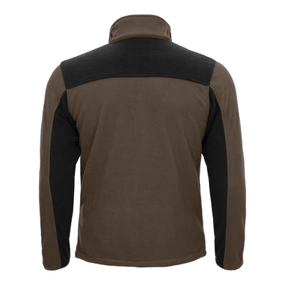 NITRAS MOTION TEX PLUS, jachetă fleece, maro/negru