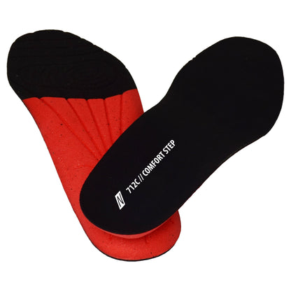 NITRAS COMFORT STEP, branțuri, negru/roșu