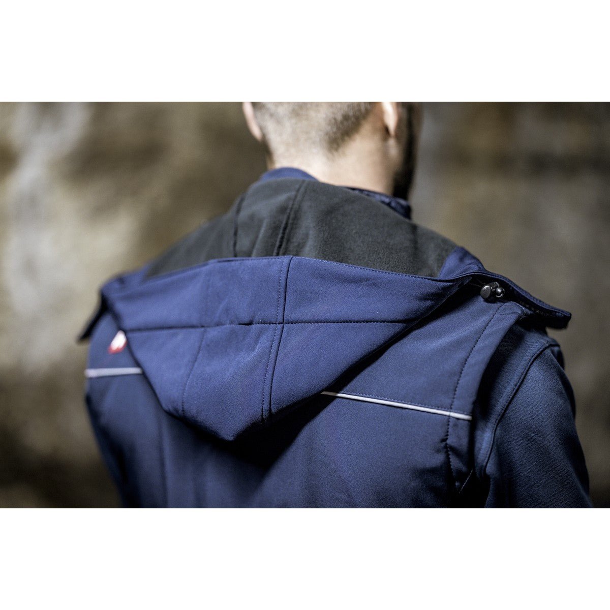 Glugă detașabilă NITRAS, bleumarin, poliester OEKO-TEX: 94%; Elastan: 6% | Pachet (1 bucata)