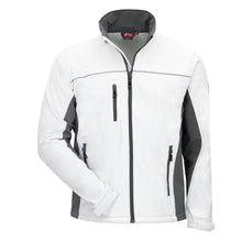NITRAS MOTION TEX LIGHT, jachetă softshell, alb/gri