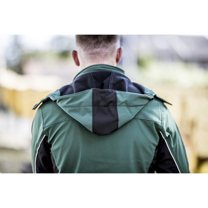 Glugă detașabilă NITRAS, verde/negru, poliester OEKO-TEX: 94%; Elastan: 6% | Pachet (1 bucata)