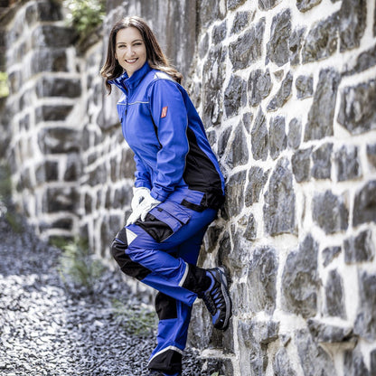 NITRAS MOTION TEX LIGHT, jachetă softshell, albastru regal / negru