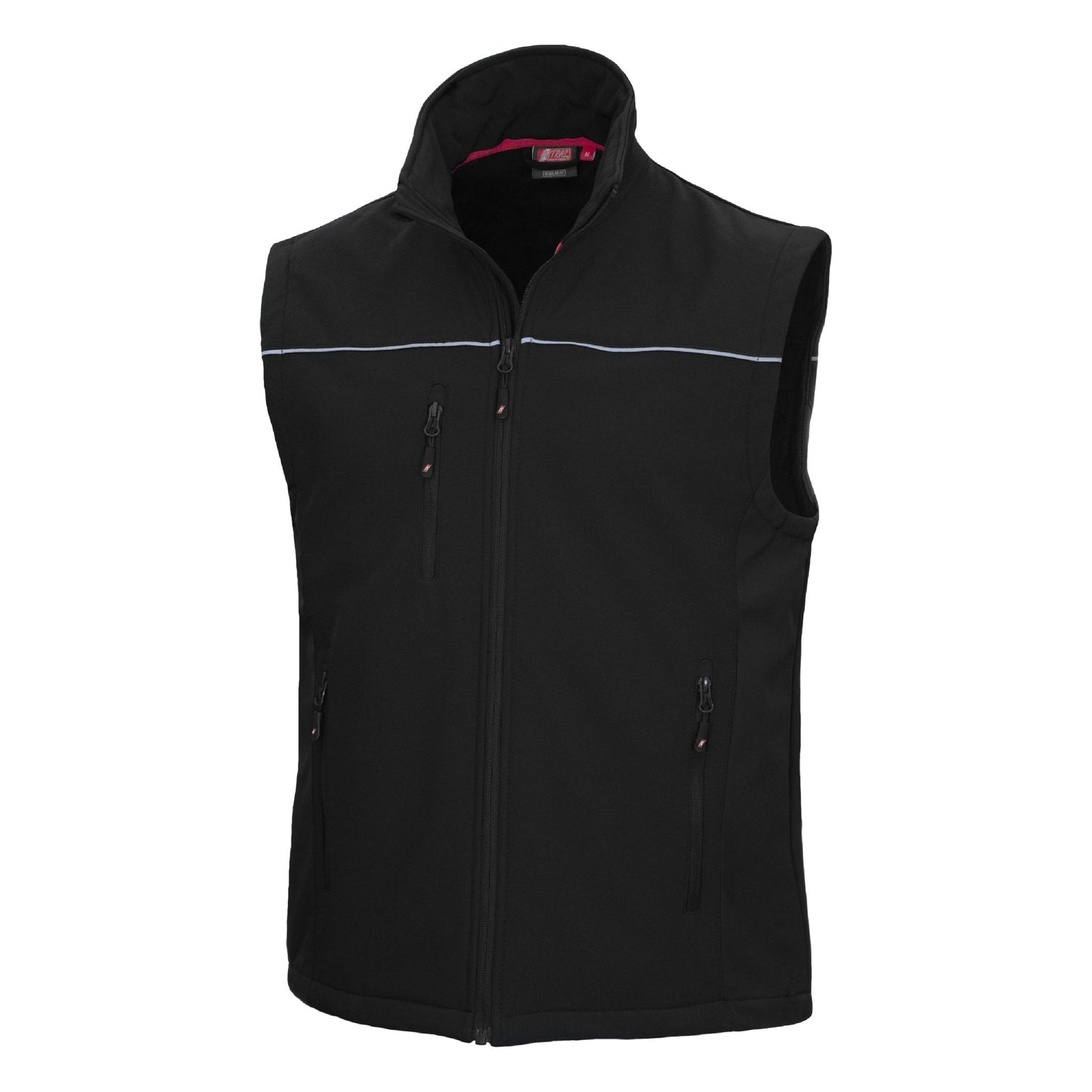 NITRAS MOTION TEX LIGHT, vestă softshell, neagră