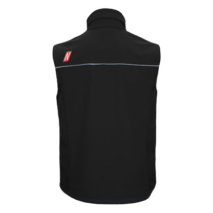 NITRAS MOTION TEX LIGHT, vestă softshell, neagră