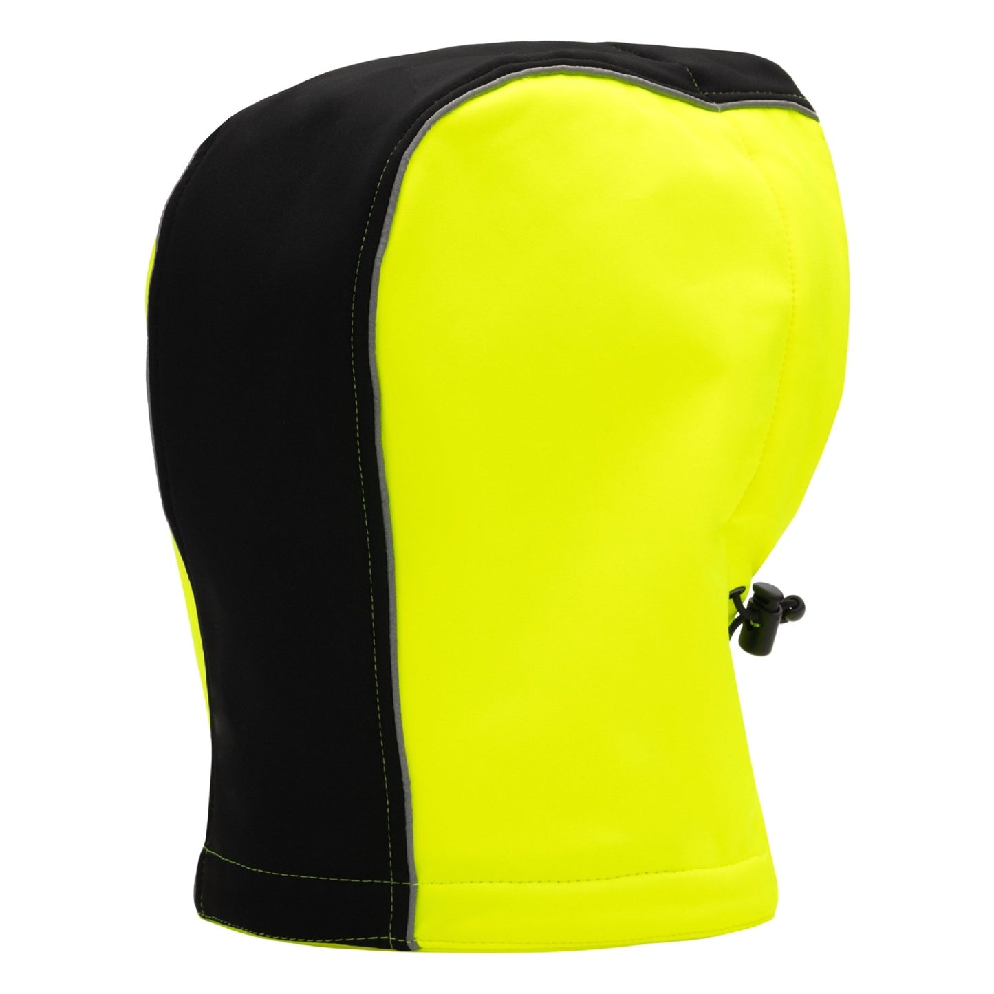Glugă detașabilă NITRAS, galben neon / negru, poliester OEKO-TEX: 100% | Pachet (1 bucata)