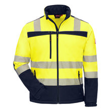 NITRAS MOTION TEX VIZ, jachetă softshell de înaltă vizibilitate