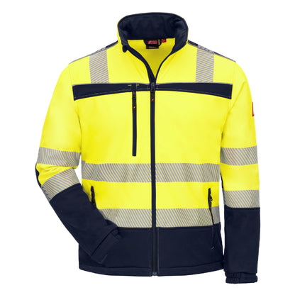 NITRAS MOTION TEX VIZ, jachetă softshell de înaltă vizibilitate