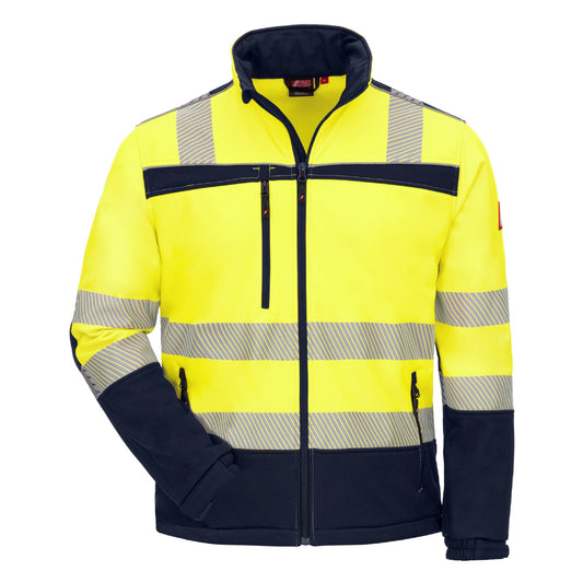 NITRAS MOTION TEX VIZ, jachetă softshell de înaltă vizibilitate
