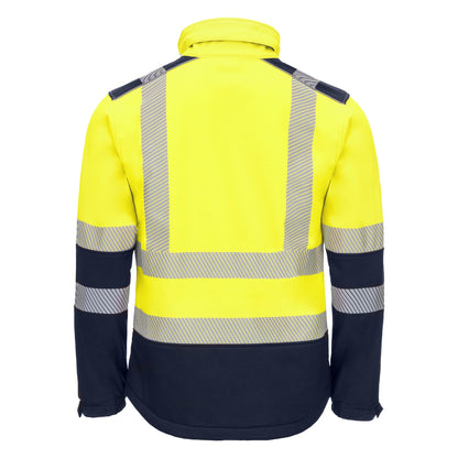 NITRAS MOTION TEX VIZ, jachetă softshell de înaltă vizibilitate