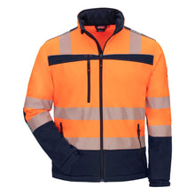 NITRAS MOTION TEX VIZ, jachetă softshell de înaltă vizibilitate