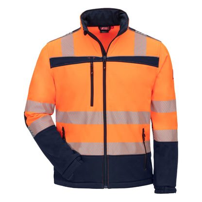 NITRAS MOTION TEX VIZ, jachetă softshell de înaltă vizibilitate