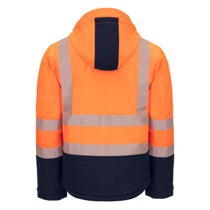 NITRAS MOTION TEX VIZ PLUS, jachetă softshell de înaltă vizibilitate de iarnă