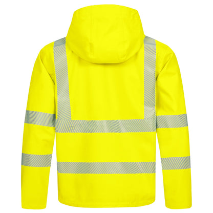 NITRAS MOTION TEX VIZ PLUS, jachetă de ploaie de înaltă vizibilitate